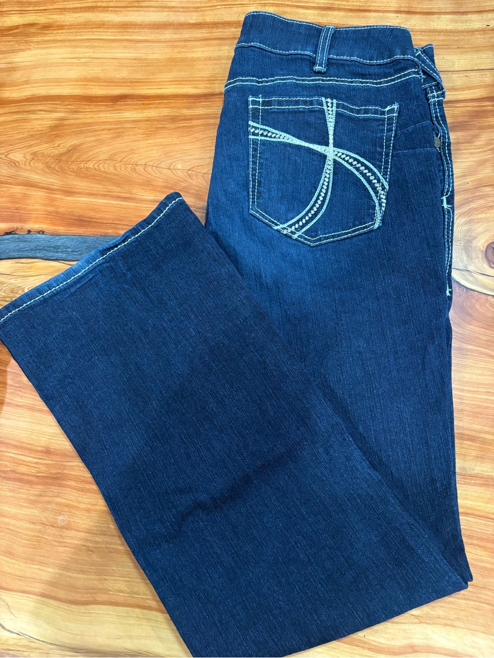 Dark Blue Women's Bootcut Jeans